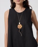 SHORT LINEN DRESS - Image 5