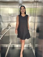 SHORT LINEN DRESS - Image 8