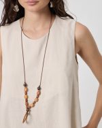 SHORT LINEN DRESS - Image 18