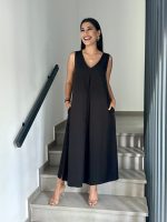 LONG LINEN DRESS - Image 6