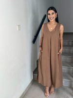 LONG LINEN DRESS - Image 9