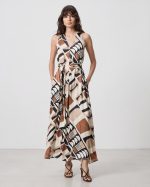 LONG PRINTED DRESS
