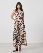 LONG PRINTED DRESS - Image 2