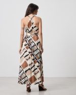 LONG PRINTED DRESS - Image 5