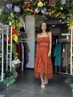 SKIRT MIDI FRINGES - Image 2