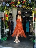 SKIRT MIDI FRINGES - Image 3