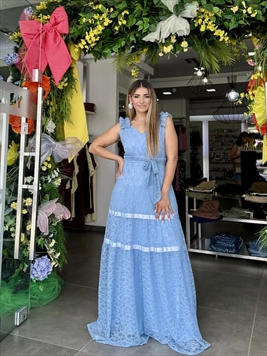 MAXI DRESS A LINE