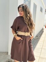 MIDI DRESS LOOSE FIT - Image 5