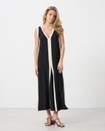 LONG DRESS CONTRAST - Image 8