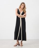 LONG DRESS CONTRAST - Image 11