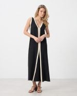 LONG DRESS CONTRAST - Image 12