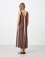 LONG DRESS CONTRAST - Image 4
