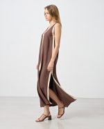 LONG DRESS CONTRAST - Image 6