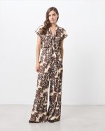 TROUSER PRINTED WIDE LEG
