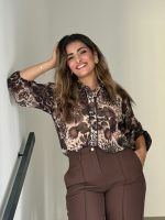 TROUSER CREPE WIDE LEG - Image 8