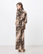 TROUSER SATIN SNAKE PRINT - Image 4