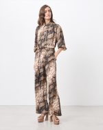 TROUSER SATIN SNAKE PRINT - Image 6