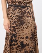MIDI SATIN ANIMAL PRINT - Image 4