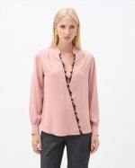 BLOUSE CREPE LACE DETAILS - Image 6