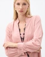 BLOUSE CREPE LACE DETAILS - Image 8
