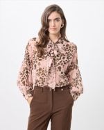 BLOUSE CHIFFON PRINTED