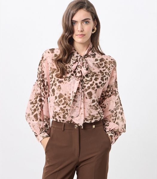 BLOUSE CHIFFON PRINTED