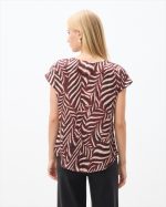 BLOUSE SATIN SHORT SLEEVE - Image 4