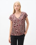 BLOUSE SATIN SHORT SLEEVE - Image 6