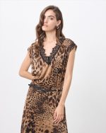 BLOUSE SATIN ANIMAL PRINT - Image 3