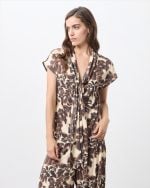BLOUSE PRINTED SHORT SLEEVE
