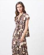 BLOUSE PRINTED SHORT SLEEVE - Image 4