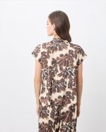 BLOUSE PRINTED SHORT SLEEVE - Image 5