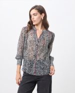 BLOUSE PRINTED LONG SLEEVE - Image 2