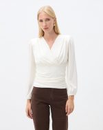 BLOUSE CROSS FRONT - Image 9