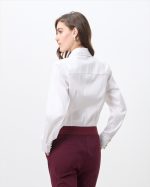 COTTON SHIRT RHINESTONE COLLAR - Image 6