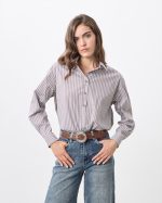 SHIRT STRIPES SIDE CONTRAST
