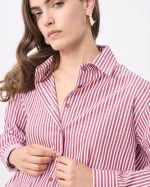 SHIRT STRIPES SIDE CONTRAST - Image 4