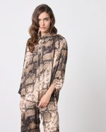SHIRT SATIN SNAKE PRINT - Image 2