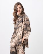 SHIRT SATIN SNAKE PRINT - Image 3