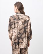 SHIRT SATIN SNAKE PRINT - Image 5