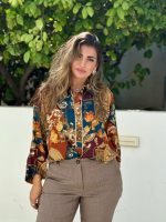 SATIN SHIRT PRINTED