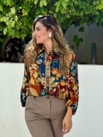 SATIN SHIRT PRINTED - Image 2