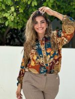 SATIN SHIRT PRINTED - Image 3
