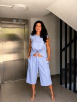 TROUSER CROPPED PLEATED - Image 7