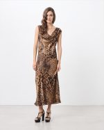 LONG DRESS ANIMAL PRINT
