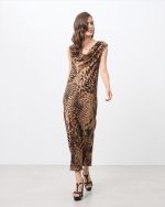 LONG DRESS ANIMAL PRINT - Image 4