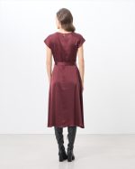 MIDI SATIN SHORT SLEEVE - Image 10