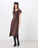 MIDI SATIN SHORT SLEEVE - Image 3