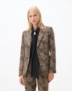 BLAZER JACKET ANIMAL PRINT