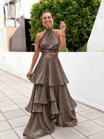 MAXI CHIFON RUFFLE SKIRT - Image 9